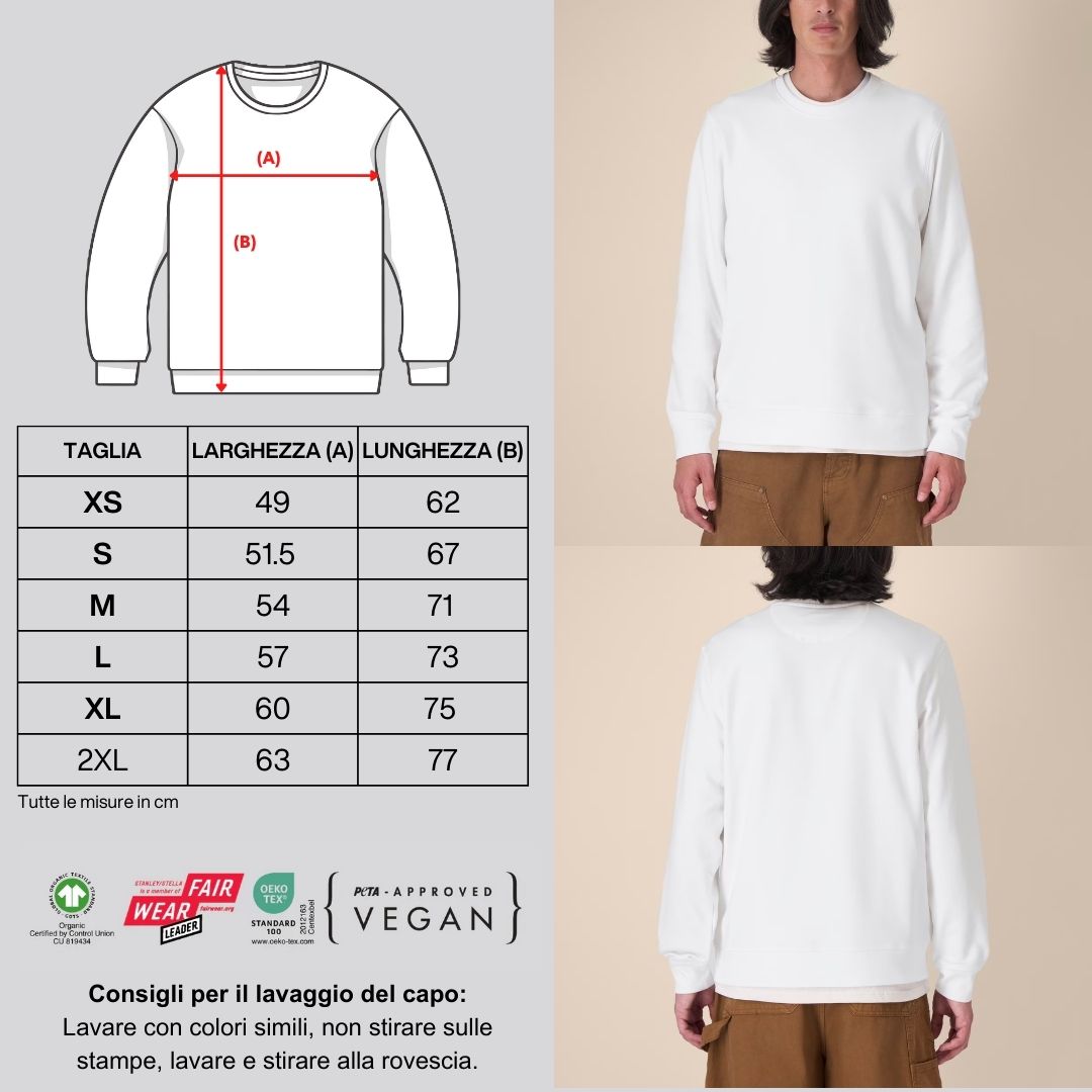 Felpa girocollo SCOVOLINO